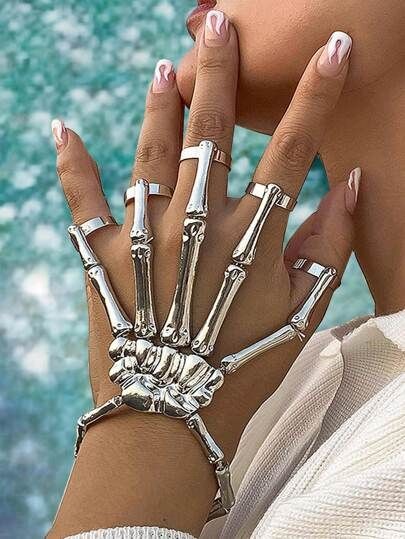 Skeleton Hand Bracelet