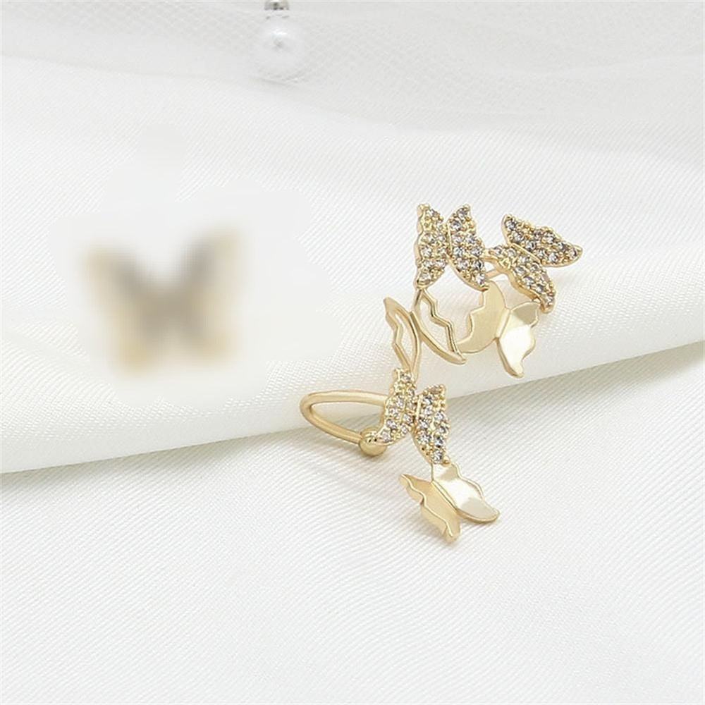 Elle Butterfly Stud Cuffs