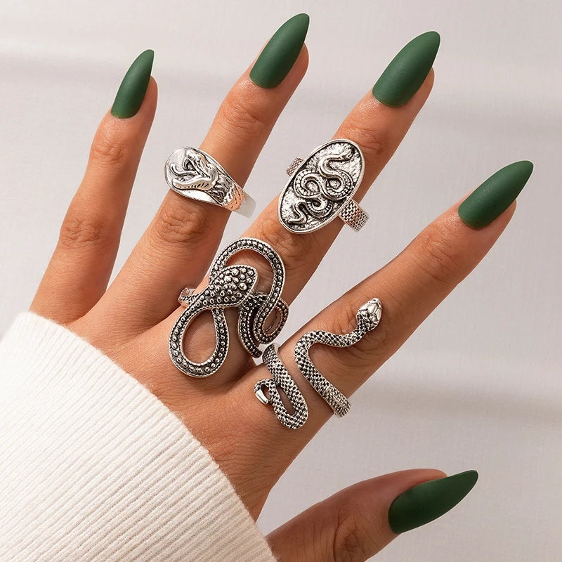 Snake Ring Set