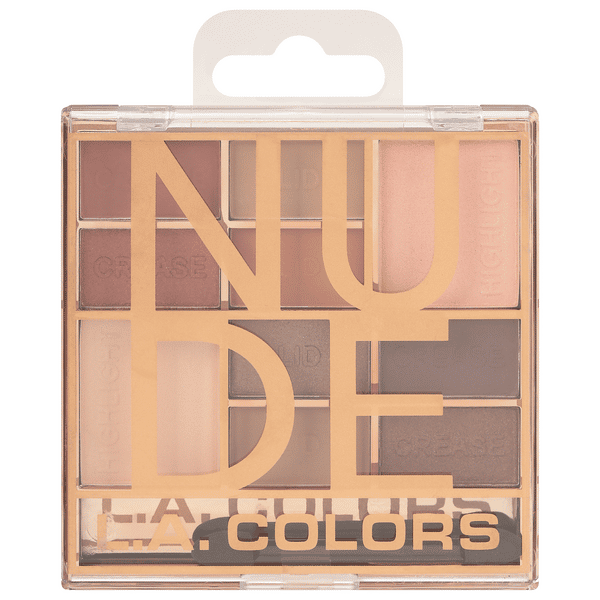 L.A. Colors Nude Color Block Eyeshadow Palette