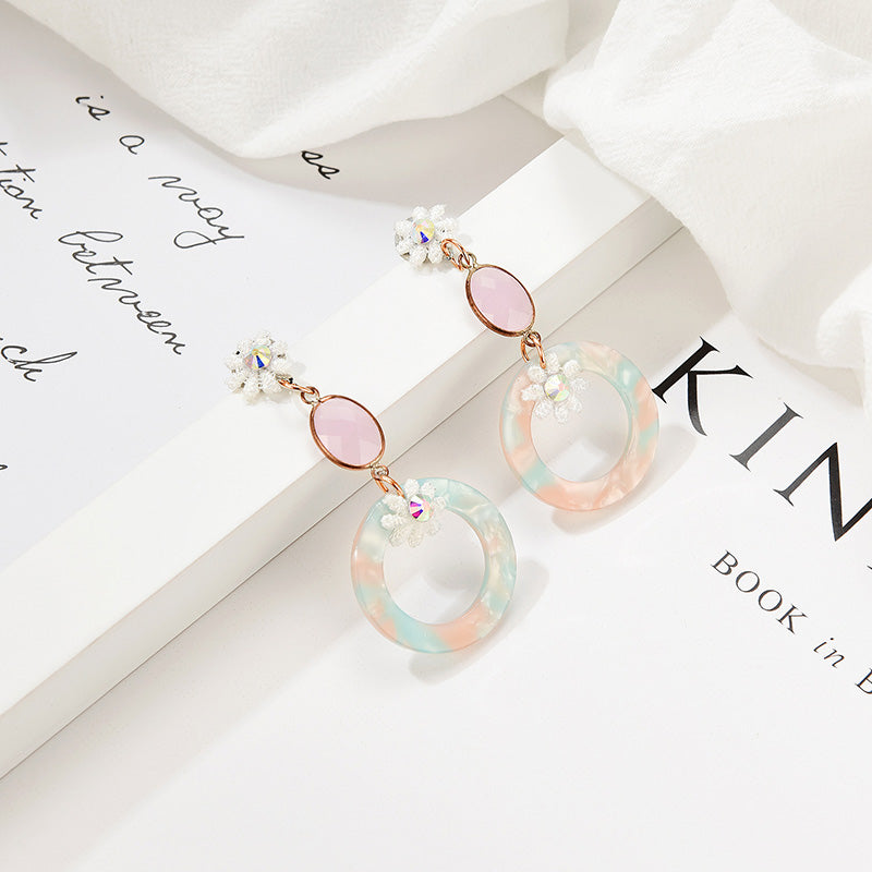 Pastel Magic Acrylic Earrings