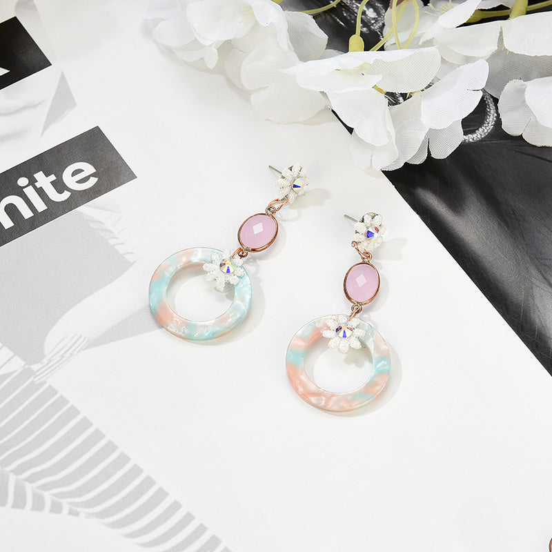 Pastel Magic Acrylic Earrings