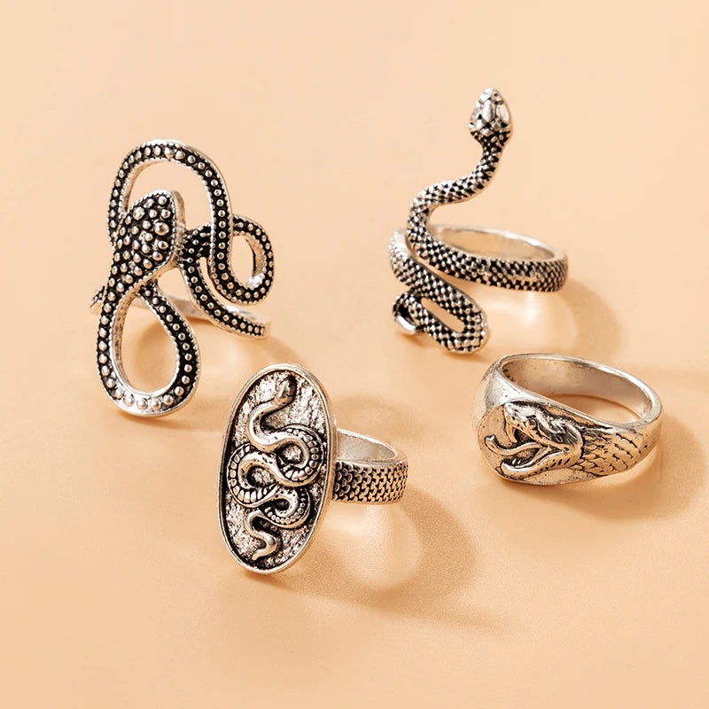 Snake Ring Set