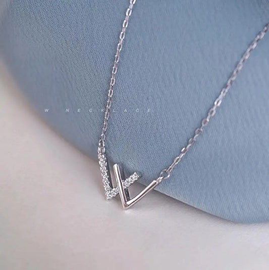 W Letter Necklace