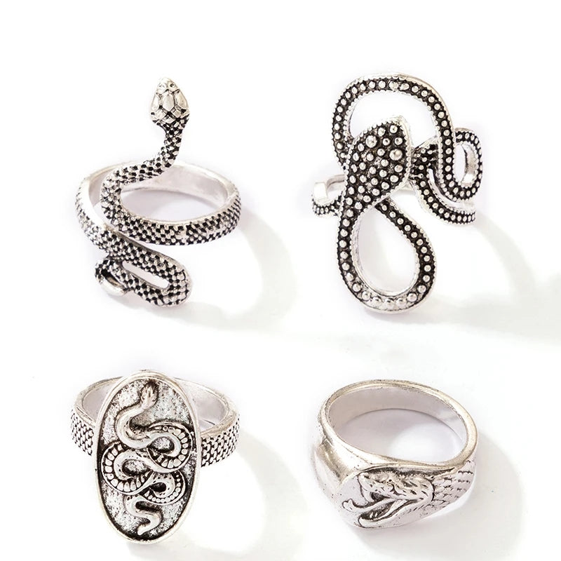 Snake Ring Set