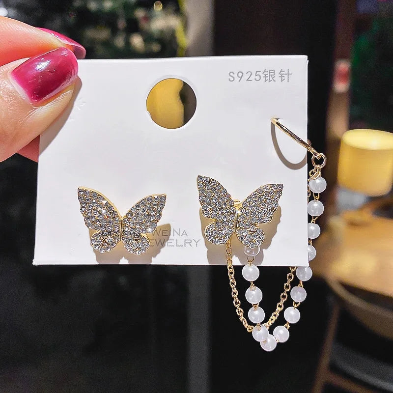 Butterfly Cuff Earrings