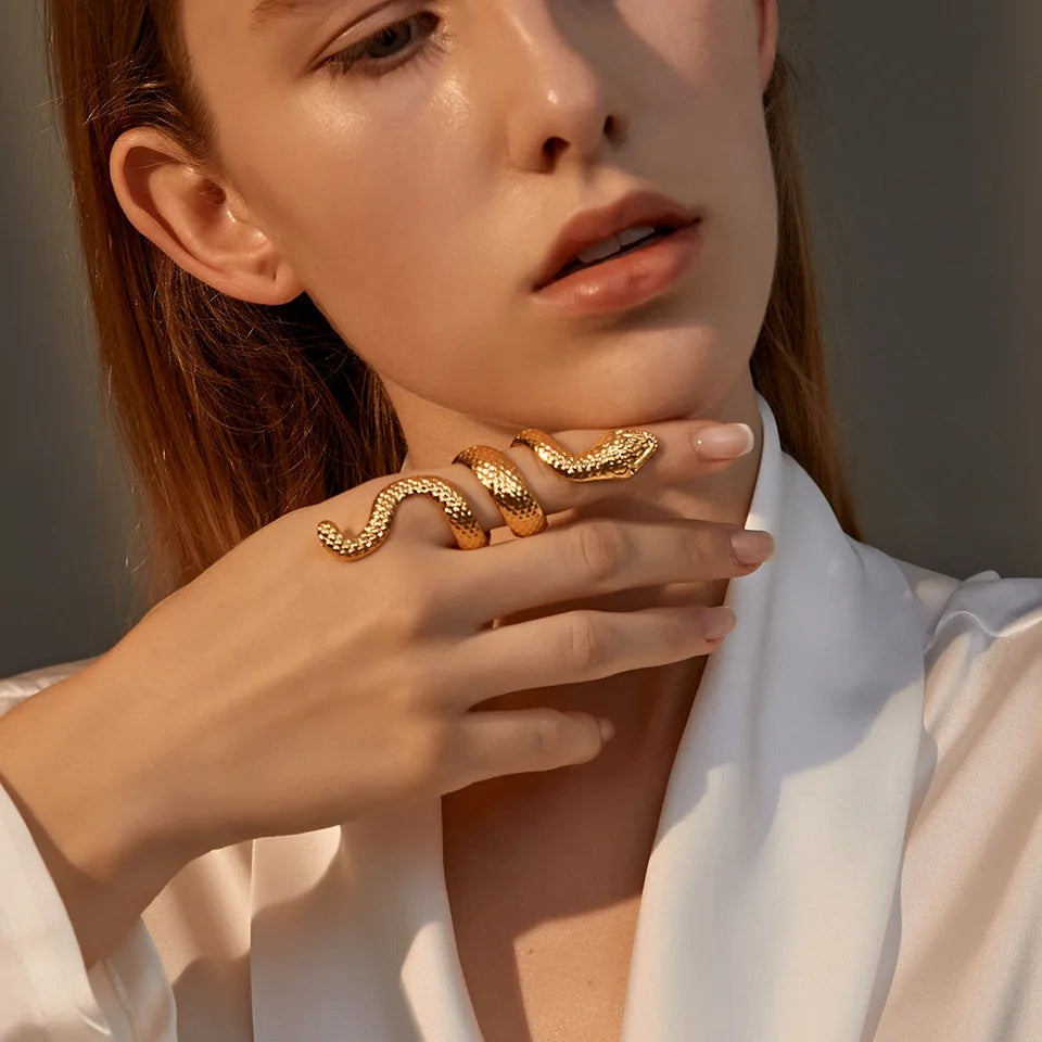 Long Snake Ring