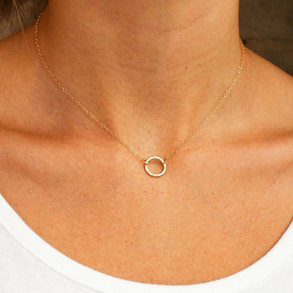 Circle necklace