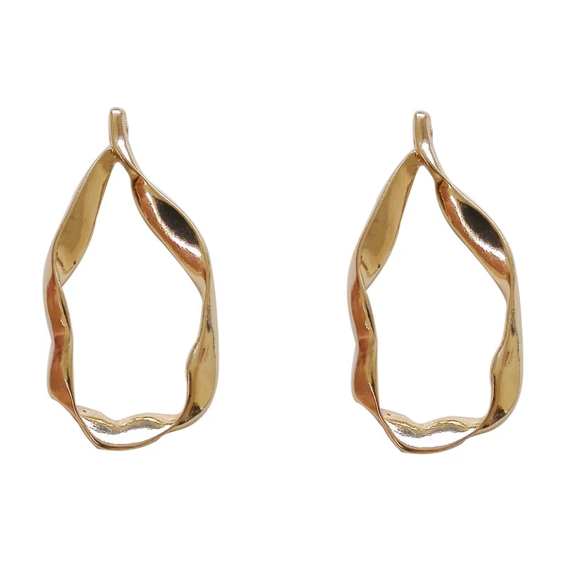 Tear Drop Abstract Earrings