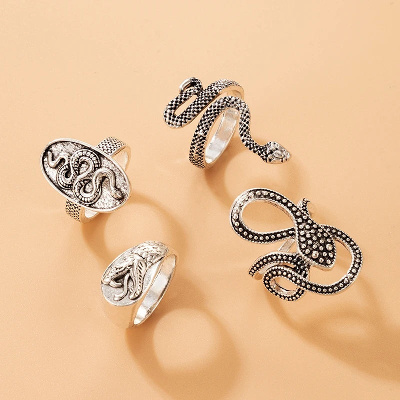 Snake Ring Set