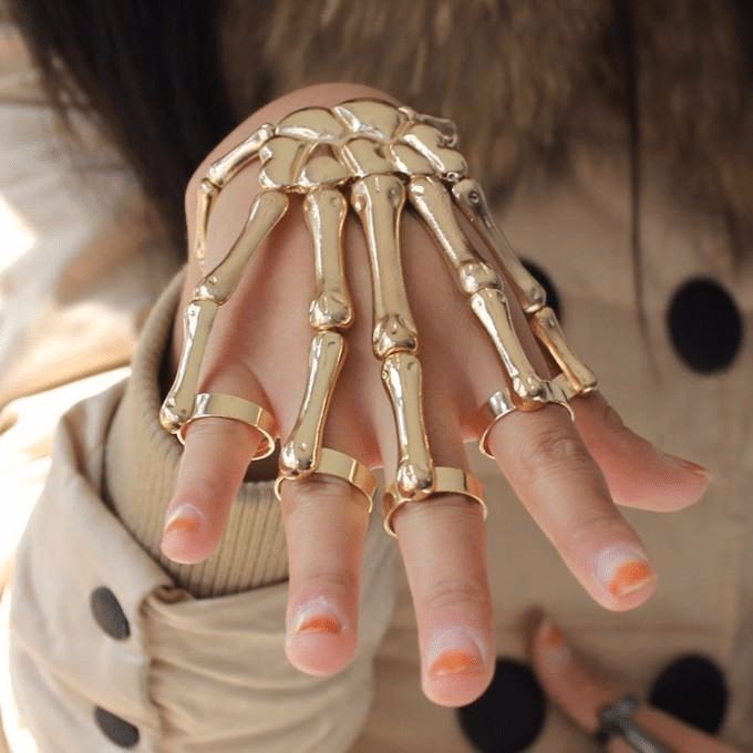 Skeleton Hand Bracelet