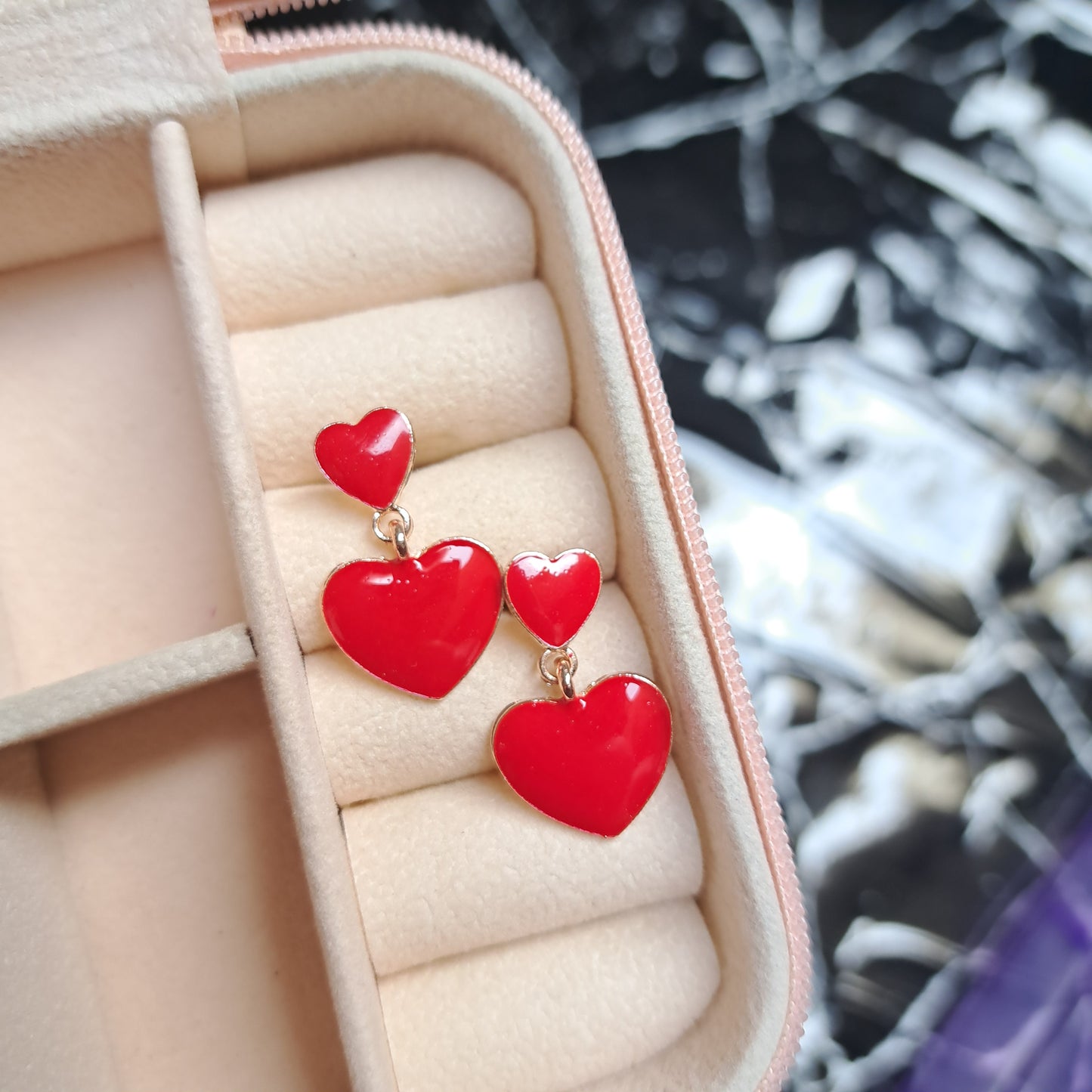 Heart Blob Earrings