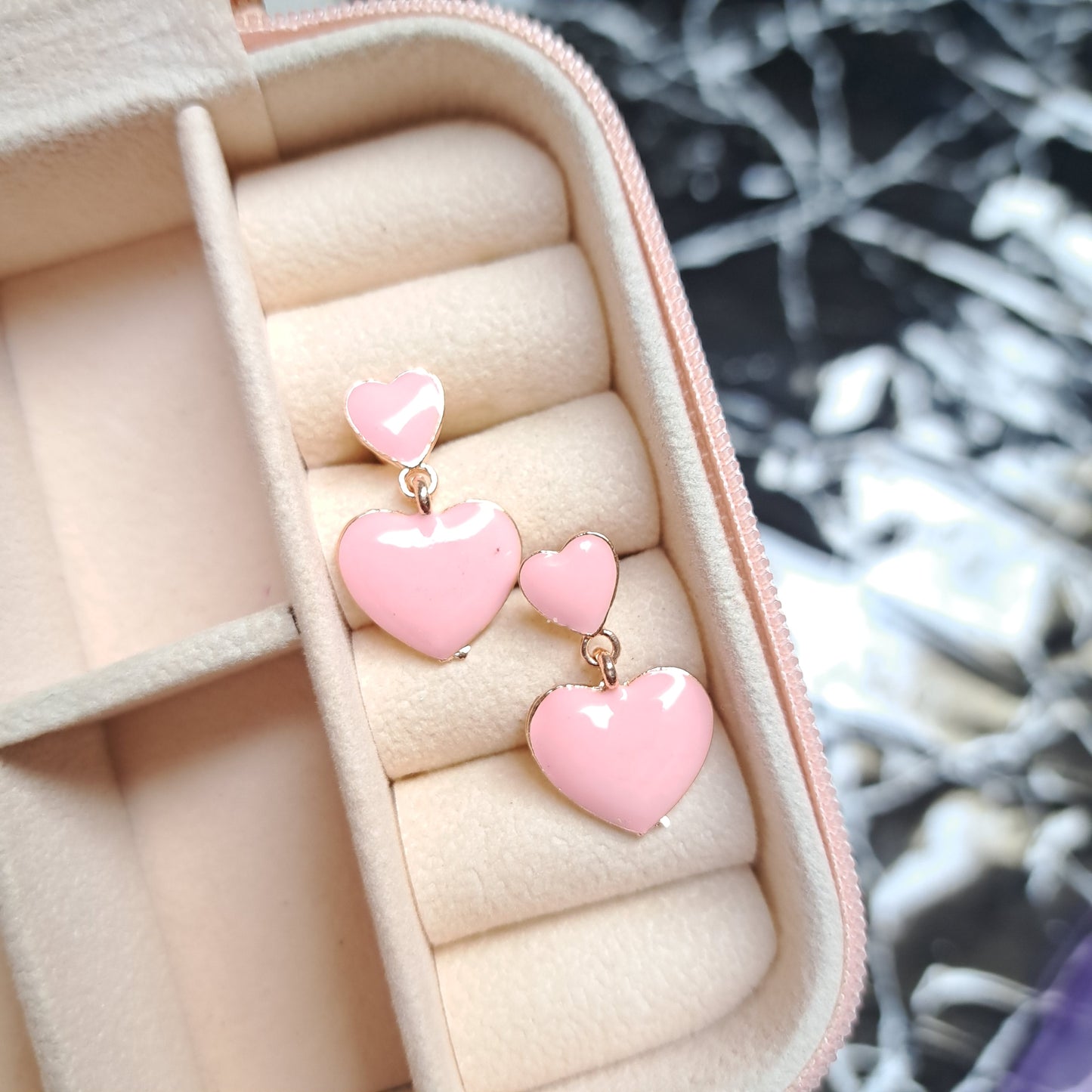 Heart Blob Earrings