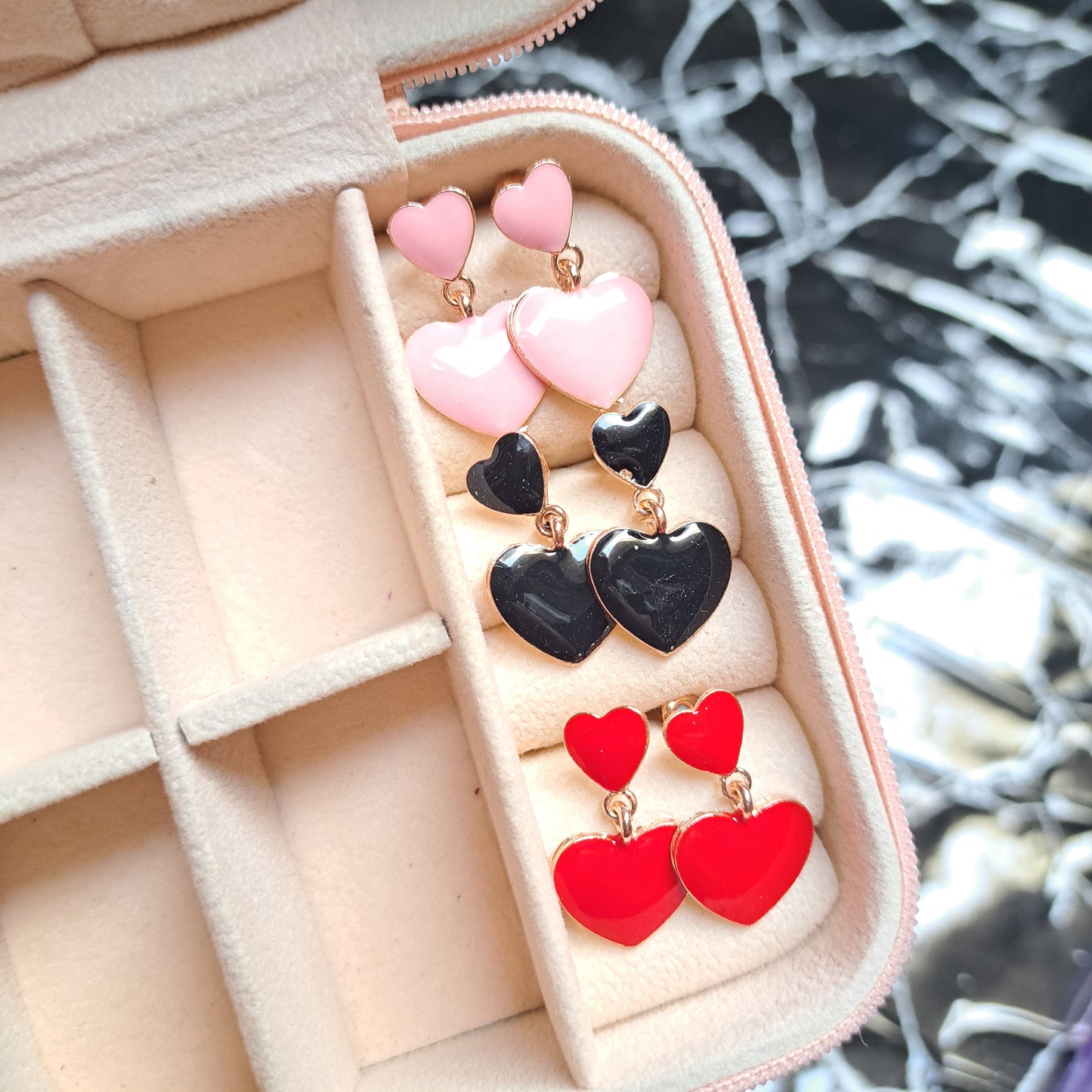 Heart Blob Earrings