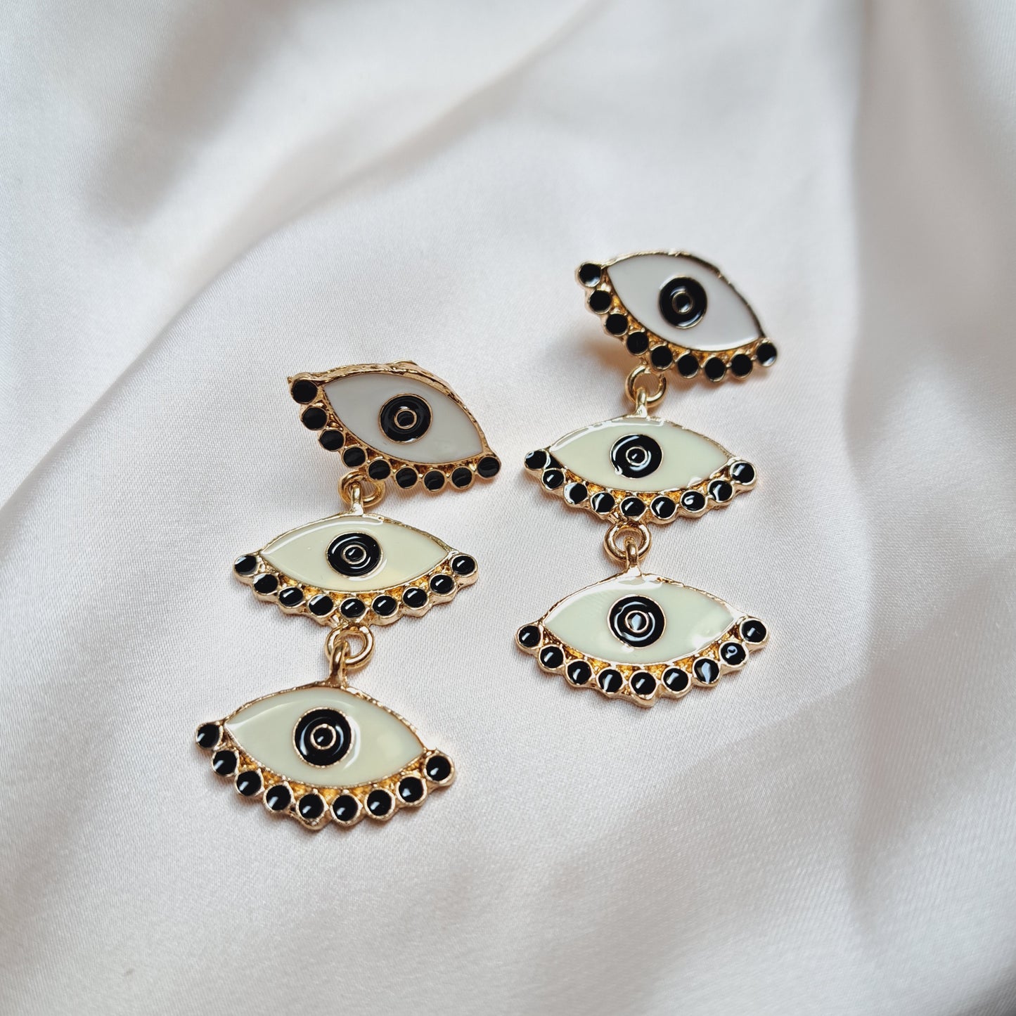 Eye Long Earrings