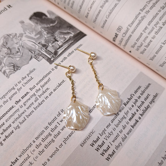 Shell Drop Earrings