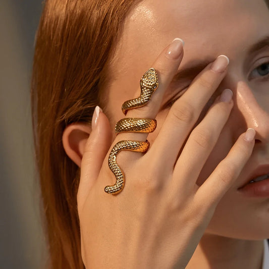 Long Snake Ring