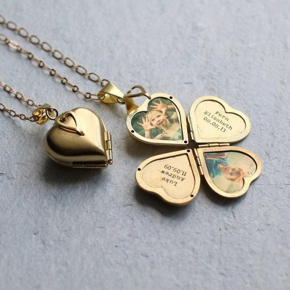 Eternal Photo Heart Necklace