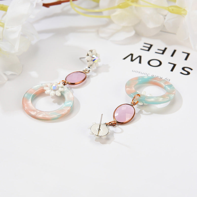 Pastel Magic Acrylic Earrings