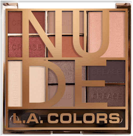 L.A. Colors Nude Color Block Eyeshadow Palette