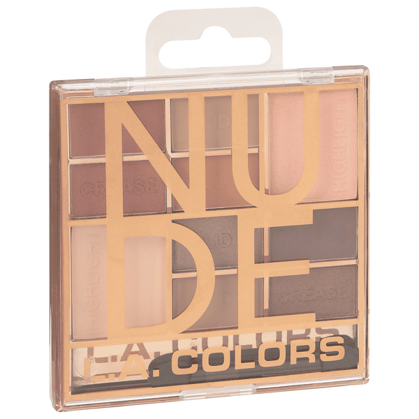 L.A. Colors Nude Color Block Eyeshadow Palette