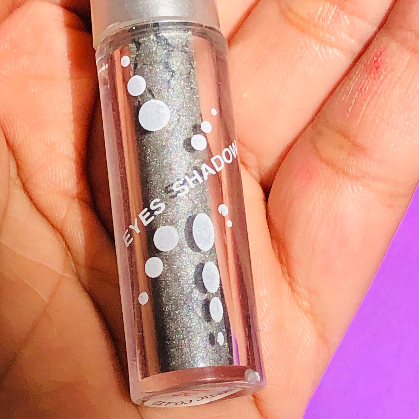 Silver Glitter Eyeshadow