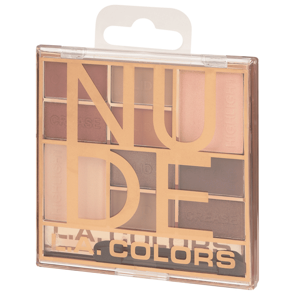 L.A. Colors Nude Color Block Eyeshadow Palette