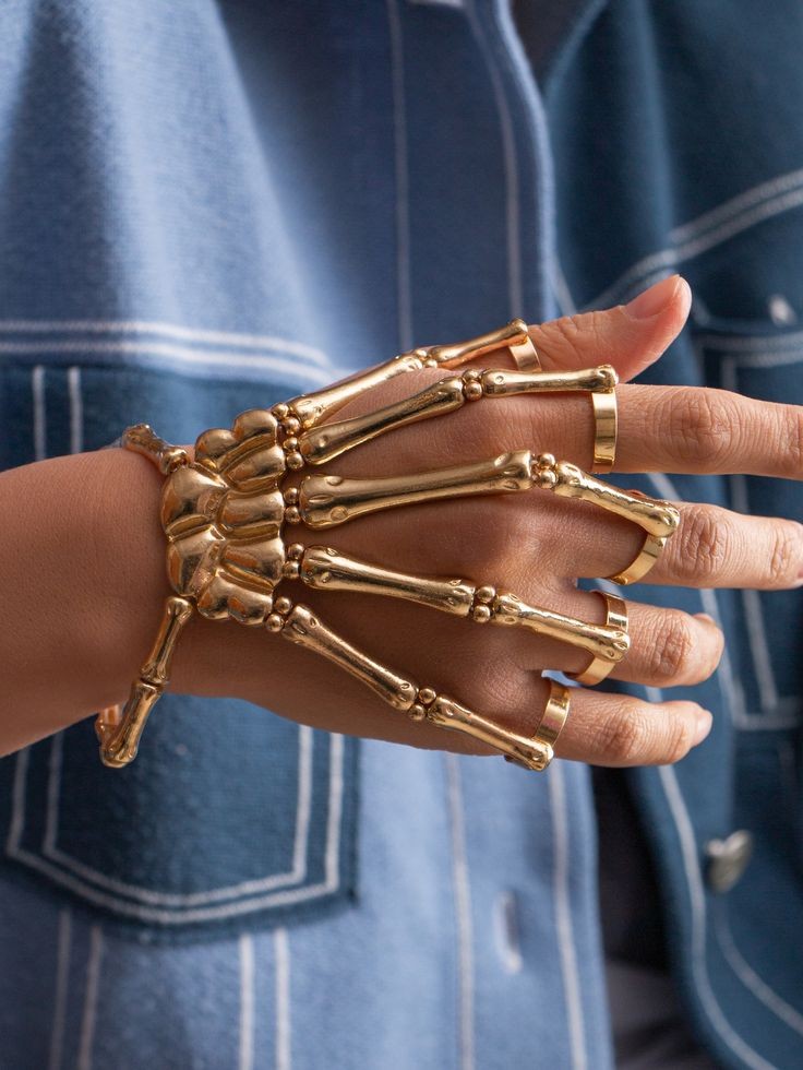 Skeleton Hand Bracelet