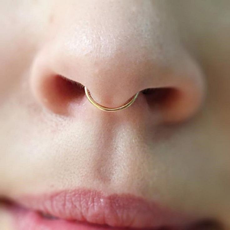 Simple Nose Ring Lock Design (Stainless Steel)