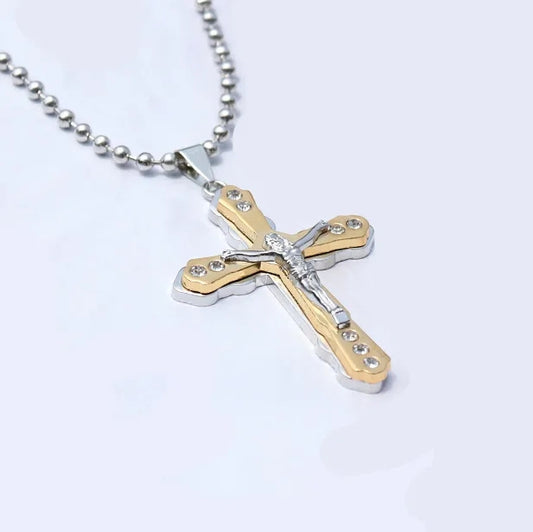 Cross Necklace (Stainless Steel)