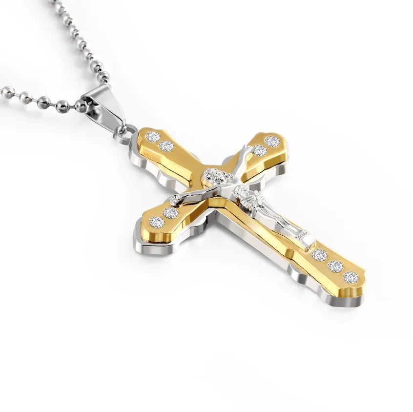 Cross Necklace (Stainless Steel)